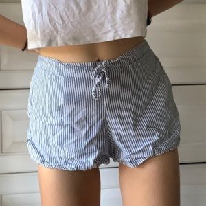 Brandy Melville Striped Summer Shorts